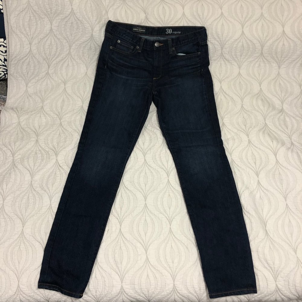 J. Crew Midrise Toothpick Skinny Jeans